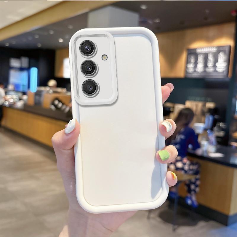 Новый черный силиконовый противоскользящий чехол для телефона Samsung Galaxy A35 A34 A33 5G, легкий, роскошный, моющийся, противоударный