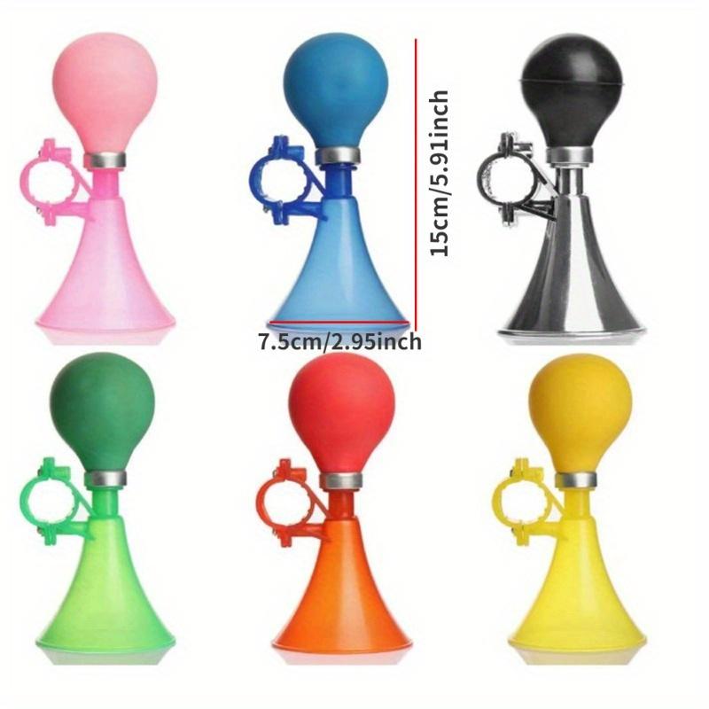 Цветной пластиковый пневмогудок для детских велосипедов и самокатов - Предупредительный сигнал на руль