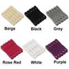 10pcs Storage Bathroom Household Non-slip Coat Holder Hanging Hooks Velvet Hangers Clips Dress Rack