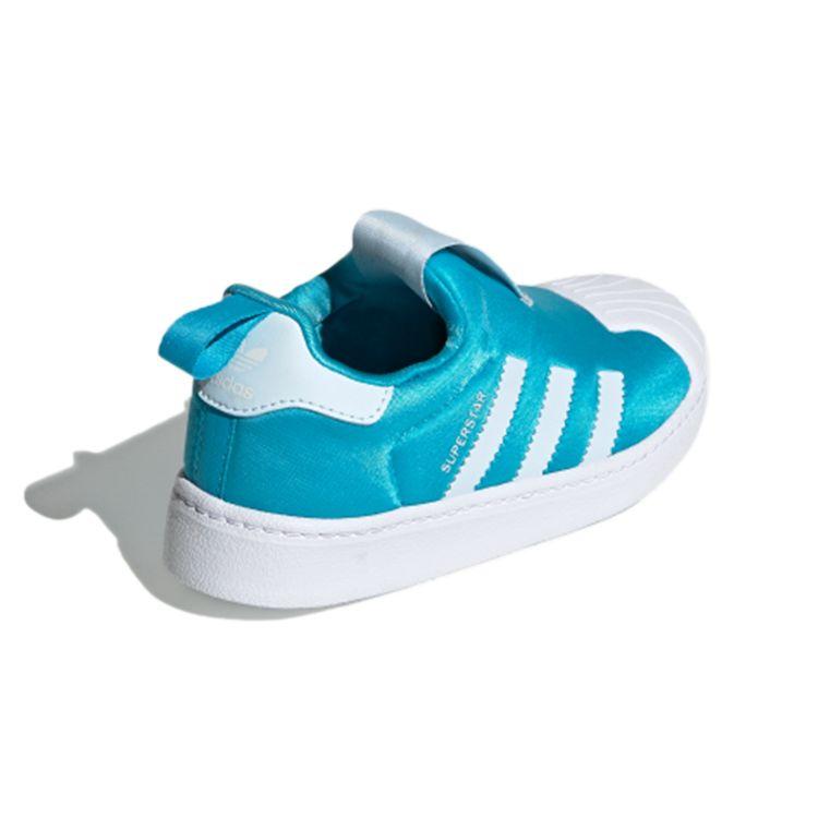 Adidas Originals 360 Breathable Low-Top Kids Skate Shoes Kids Skate Shoes Blue FV7225