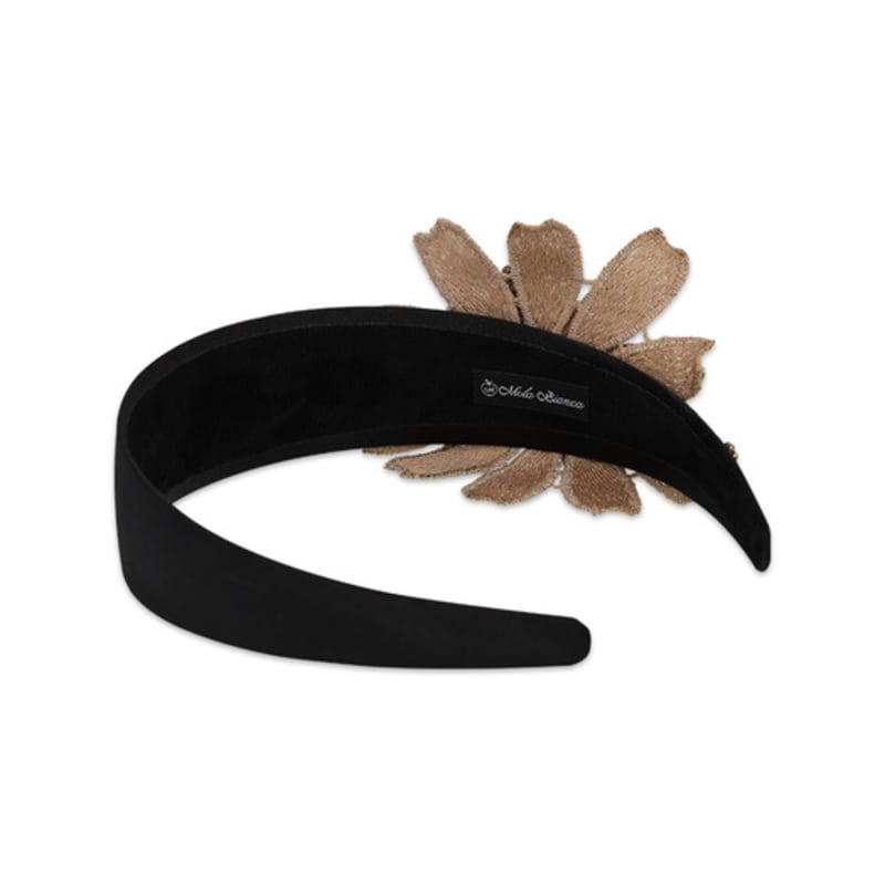 MELA BIANCA Зеленая повязка для волос