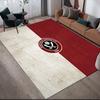 Sheffield United Football Club Flannel Pattern Square Carpet,Area Rug,Carpet Rug for Living Room Bedroom Sofa Playroom Decor,Non-slip Floor Mat