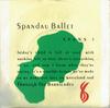 7inch Record SPANDAU BALLET - Through The Barricades SPANS1 CBS 1986 UK Dance & Electronica Used