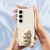 Для Samsung Galaxy S25+ Чехол Печать узора злого кота Прямой край ТПУ Задняя крышка для телефона