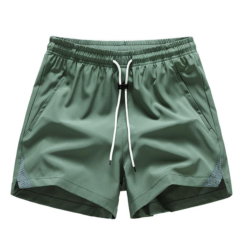 8XL летние тонкие негабаритные шорты для фитнеса для мужчин, дышащие спортивные штаны из пяти предметов для занятий спортом, бега