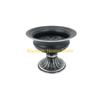F26C Vintage Metal Flower Vase Farmhouse Pot for Dried Floral Arrangements Container Table Centerpiece Rustic Wedding Home