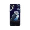 Чехол для телефона с милым животным и мультяшной совой для iphone 5 5S 2020se 6 6s 7 8 plus x 10 XR XS 11 12 13 mini pro MAX, черная задняя крышка из ТПУ