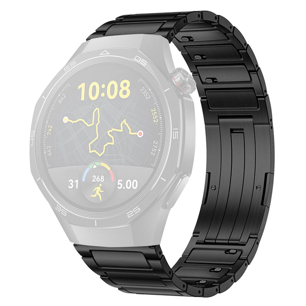 22 мм Полностью съемный металлический ремешок для Huawei Watch GT 6 Pro 46 мм / Oppo Watch X / X2 / 4 Pro Однозвеньевой титановый ремешок для часов