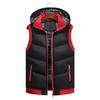 Autumn And Winter Men 'S Hooded Casual Vest Down Cotton Vest