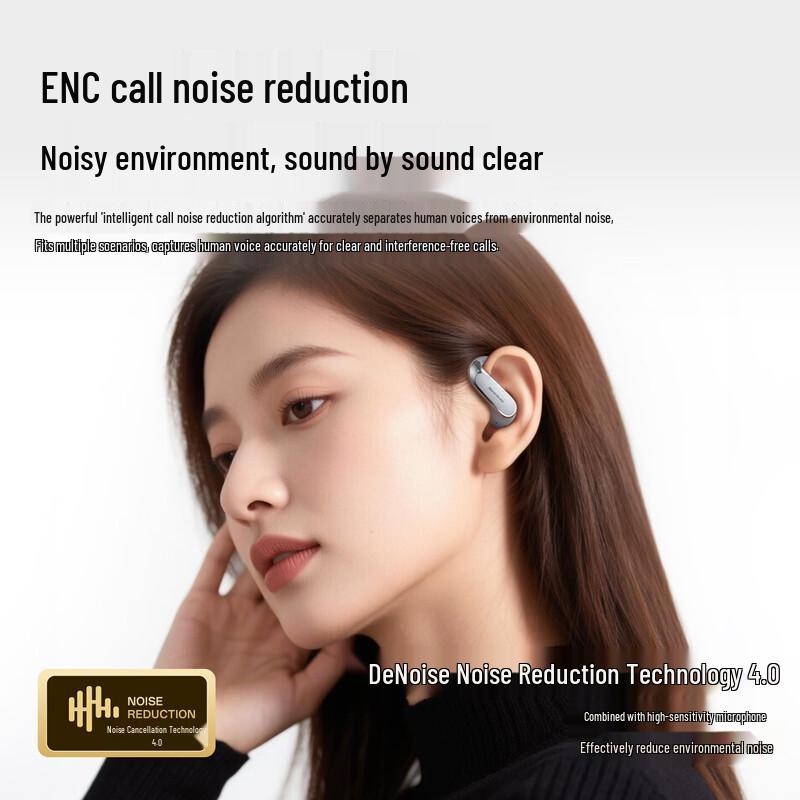 Спортивные Bluetooth-наушники Newmine LY65 с костной проводимостью и открытым дизайном