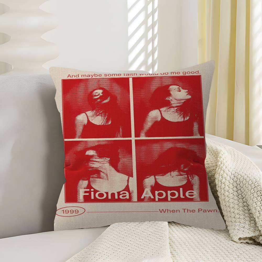 Fiona Apple Singer Cushion Cover Pillow Cover Decor Pillowcase Printed Cushion Case For Couch