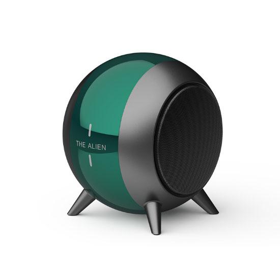 Беспроводной динамик Alien Metal Bluetooth, TWS сабвуфер, стереозвук, обновленная TF-карта, мини-портативный громкоговоритель, подарок