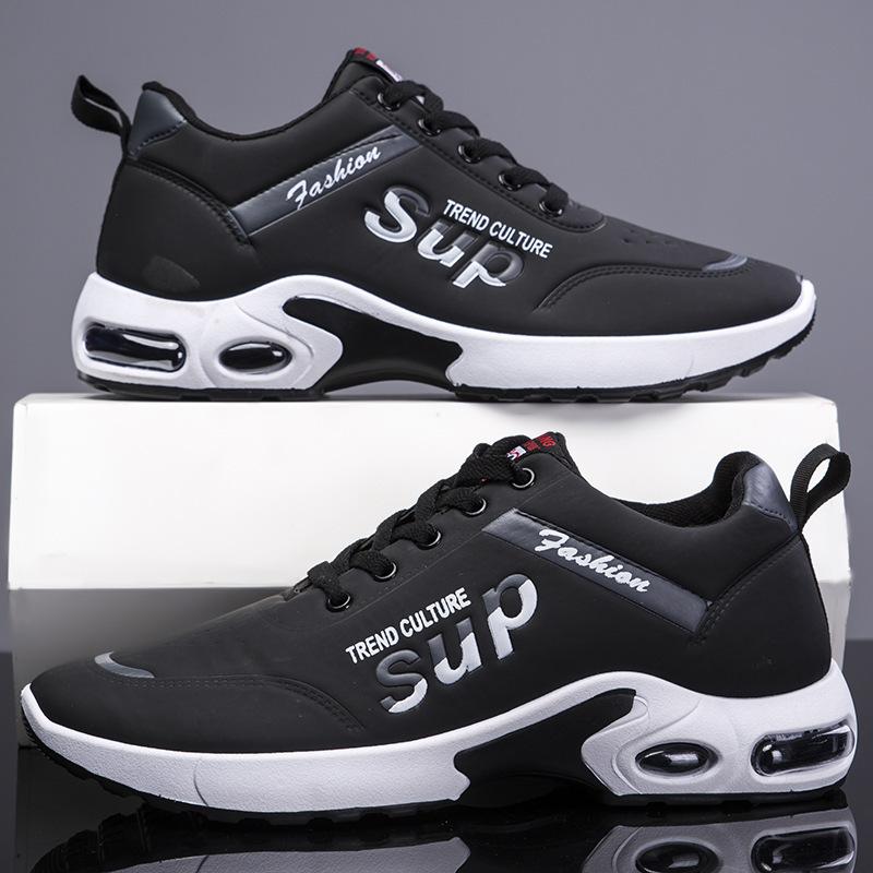 Мужская спортивная обувь, весенняя, новая, студенческая, повседневная, маленькие белые туфли, импортная торговля, большой размер, толстая подошва, молодежная, для бега на открытом воздухе, мужская