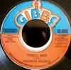 7inch Record GEORGE NOOKS / THE PROFESSIONALS - Tribal War / No More War NONE Joe Gibbs Recor Jamaica Reggae, Ska & Dub Used