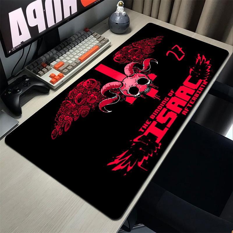 Коврик для мыши The Binding Of Isaac Игровой Коврик для игровой клавиатуры Компьютерные аксессуары Настольный коврик Коврики для мыши Резиновый коврик Шкаф для ПК Коврик для мыши