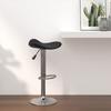VidaXL Bar Stool Swivel Seat Bistro Counter Chair Pub Stool Counter Seat Black Chrome Steel and 335080