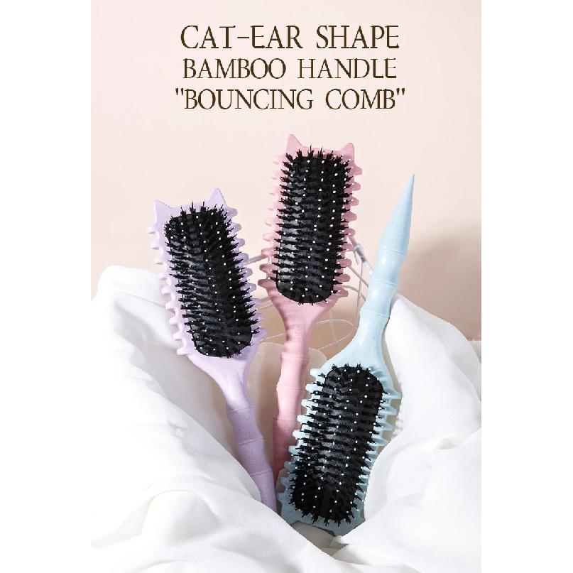 WANMEI Salon Styling Curly Hair Styling Brush Curl Hair Brush for Combing and Shaping Curls Reduce Pulling Tools