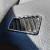 1 Pair Carbon Fiber Car Inner Front Side AC Vent Frame Cover For BMW 3 E90 05-12