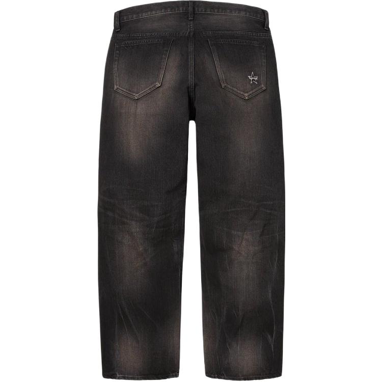 Supreme Distressed Loose Fit Selvedge Jean SS24 SUP-FW25-178