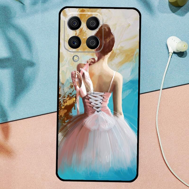 Девушка Балерина Танцовщица Балета Для Samsung Galaxy M14 M34 M54 M20 M06 M16 M12 M13 M15 M35 M55 M33 M53 M21 M31 M32 M52 Чехол