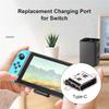 Высококачественный сменный порт зарядки USB Type C для консоли Nintendo Switch, запчасти и аксессуары для ремонта