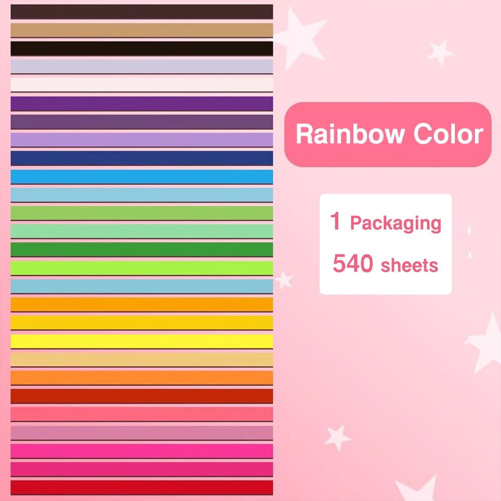 540 шт. Художественная бумага для поделок Звезда Оригами Бумага Счастливая Звезда Декоративная бумага Домашнее украшение