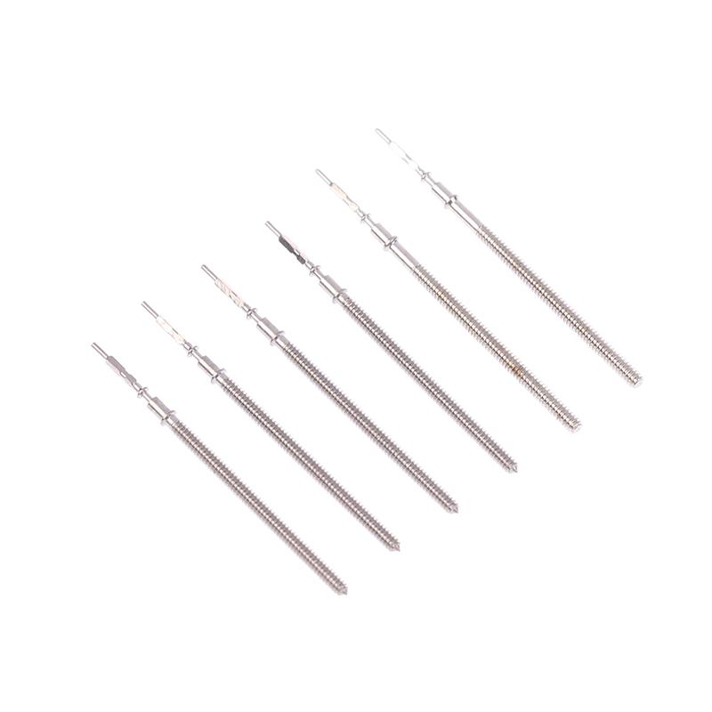 6 шт. стальных деталей заводной головки, стальной стержень часов для Vk63 Vk64 Vk67 Vk68 Vk61, кварцевый механизм, стержень, универсальная ручка, стержень