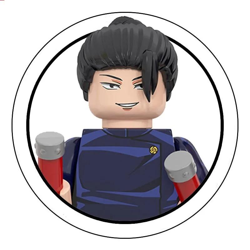 WM6202 WM6201 WM6200 WM6140 WM6139 Магическая битва Строительные блоки Мини-фигурка Итадори Юдзи Годзё Сатору Рёмен Подарки Игрушки