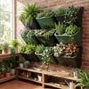 Plastic Wall Flowerpot Self Watering Planting Box Vertical Planter  Vertical Garden