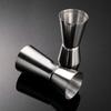 15/30ml or 25/50ml Cocktail Bar Jigger Design Japanese Stainless Steel Measuring Cup Jigger Double Spirit Bartender Kitchen Gadg