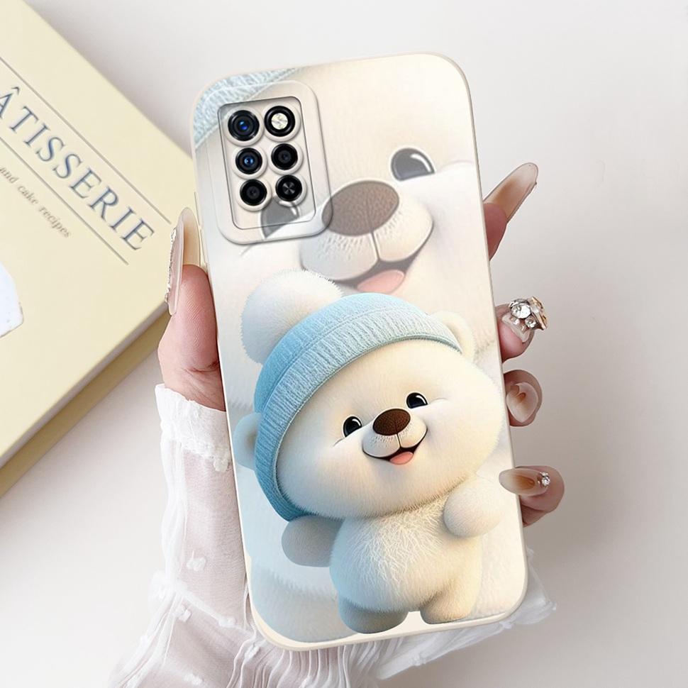 Чехол для Infinix Note 10 Pro X695 X695D Красивый Цветок Мягкий Силикон ТПУ Чехол для Телефона Для Infinix Note 10 Note10 Pro Чехол Funda