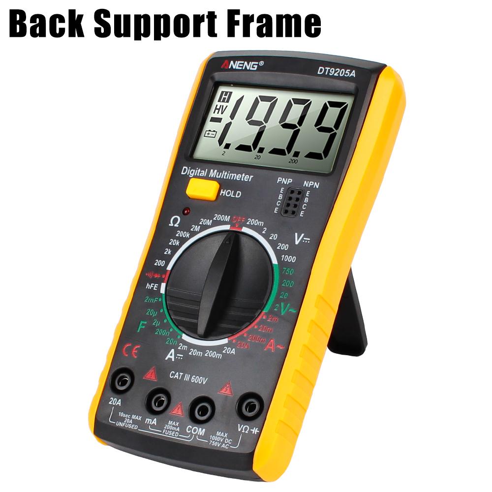 Профессиональный тестер переменного тока с диодным мультиметром Bazzer DC HFE