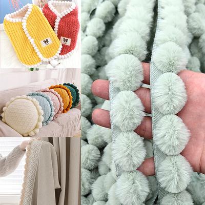 1M DIY пальто капюшон одежда швейная одежда костюм ремесла искусственный мех кролика рекс ленты ленты