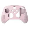 EXtremeRate PlayVital 3D Шипованный Силиконовый Чехол-Кожа с 6 Черными Накладками на Стикеры для Геймпада Xbox Series, Мягкий Резиновый Защитный Чехол для Беспроводного Геймпада Xbox Core
