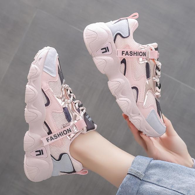 Женская повседневная обувь на толстой подошве, дышащая спортивная обувь, повседневные кроссовки, кроссовки