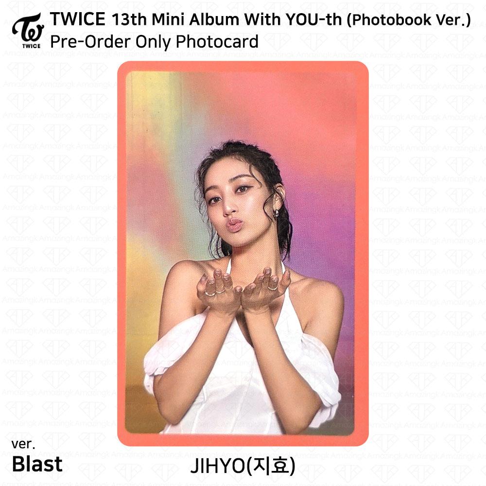 Twice 13-й мини-альбом с молодежной фотокарточкой YOU-th, плакатом, пленкой, стикером Jihyo KPOP K-POP