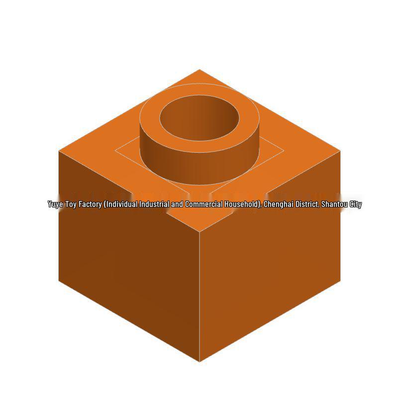 Compatible Building Block Parts: Universal 1x1x2.3 Special Brick with Hole, MOC Accessories