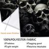Raven Skulls Gothic Artwork Tapestry Background Cloth Fashion Print Christmas Gift Atmospheric Background Cloth Background Cloth
