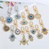 Car Keyring Evil Eye Key Chain Buddha Hand Keychains Hamsa Hand Keyring Evil Eye Keychain Amulet