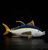 ZHONGXIN MADE Realistic Yellowfin Tuna Plush Toy Realistic Deep Sea Animal Yellowfin Tuna Plush Toy Super Soft Stuffed Animal Kids Model Toy Kids Gift