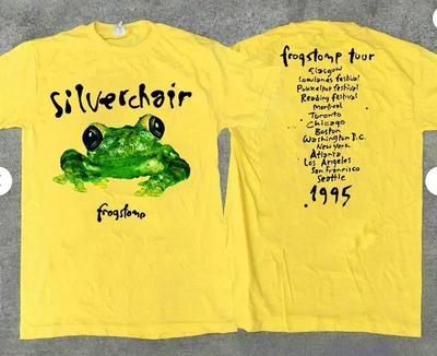 Винтажная промо-футболка Silverchair Frogstomp 1995 г. Унисекс