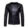 New Black Men's Genuine Lambskin Leather New Handmade Stylish Jacket Biker