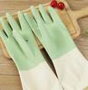 5Pairs Latex Cleaning Gloves Waterproof Dishwashing Gloves Durable Laundry Gloves  Housework