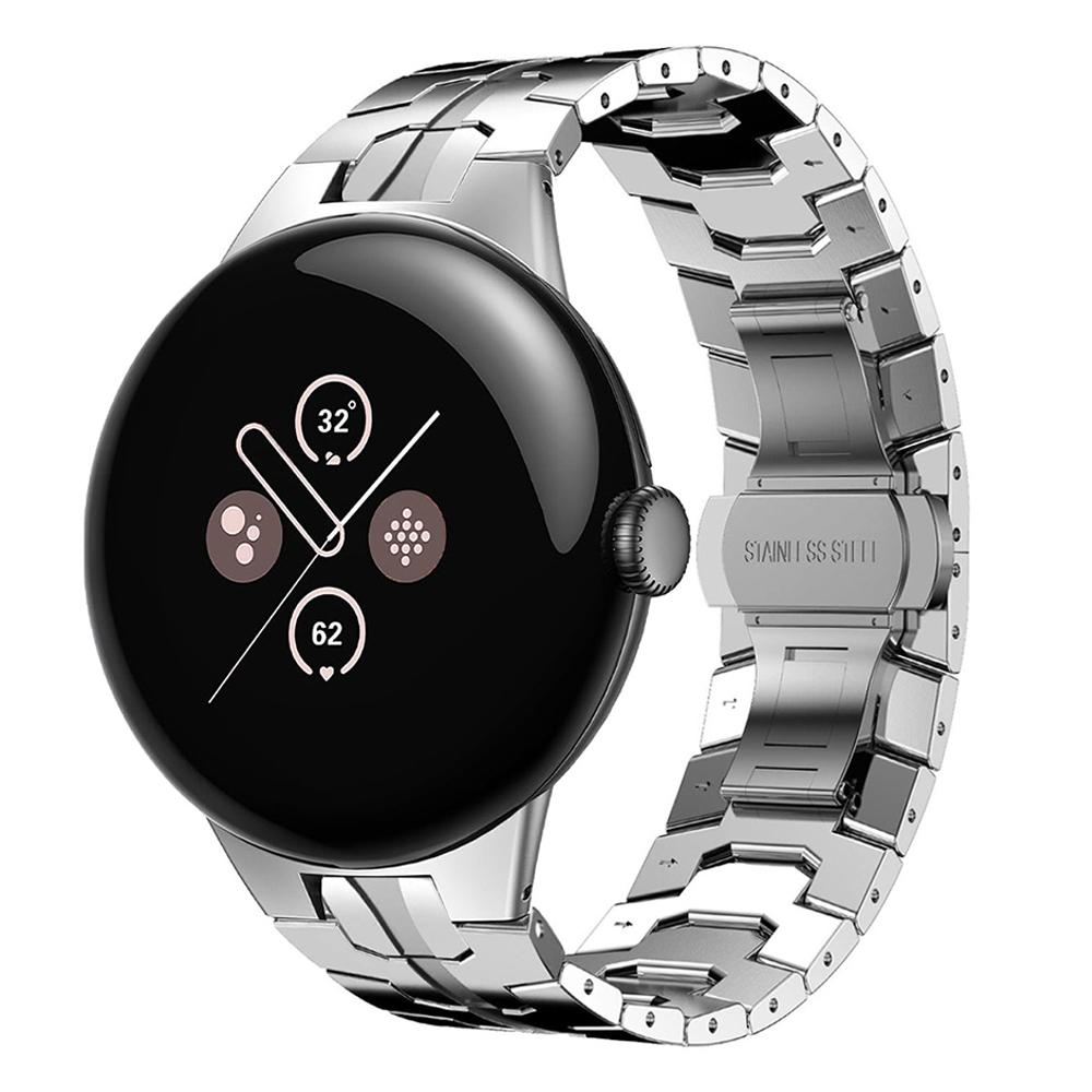 Роскошный ремешок из нержавеющей стали для Google Pixel Watch 3 41 мм Металлический браслет для GOOGLE Pixel Watch 2/1 45 Роскошные аксессуары для ремешка