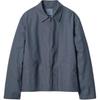 Uniqlo X JW Anderson Коллаборация Весна/Лето 26 Вышитый узор с логотипом Молния Рабочая куртка Унисекс куртки 484249-67