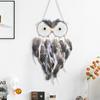 Craft Handmade Owl Dream Catcher Net Creative Funny Smart Bird Dreamcatcher Exquisite Colorful Wall Hanging Pendant Home