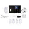 2G/WiFi TY Wireless Home Alarm System 2.4-inch TFT Color Touch Screen Alarm Panel Remote Control