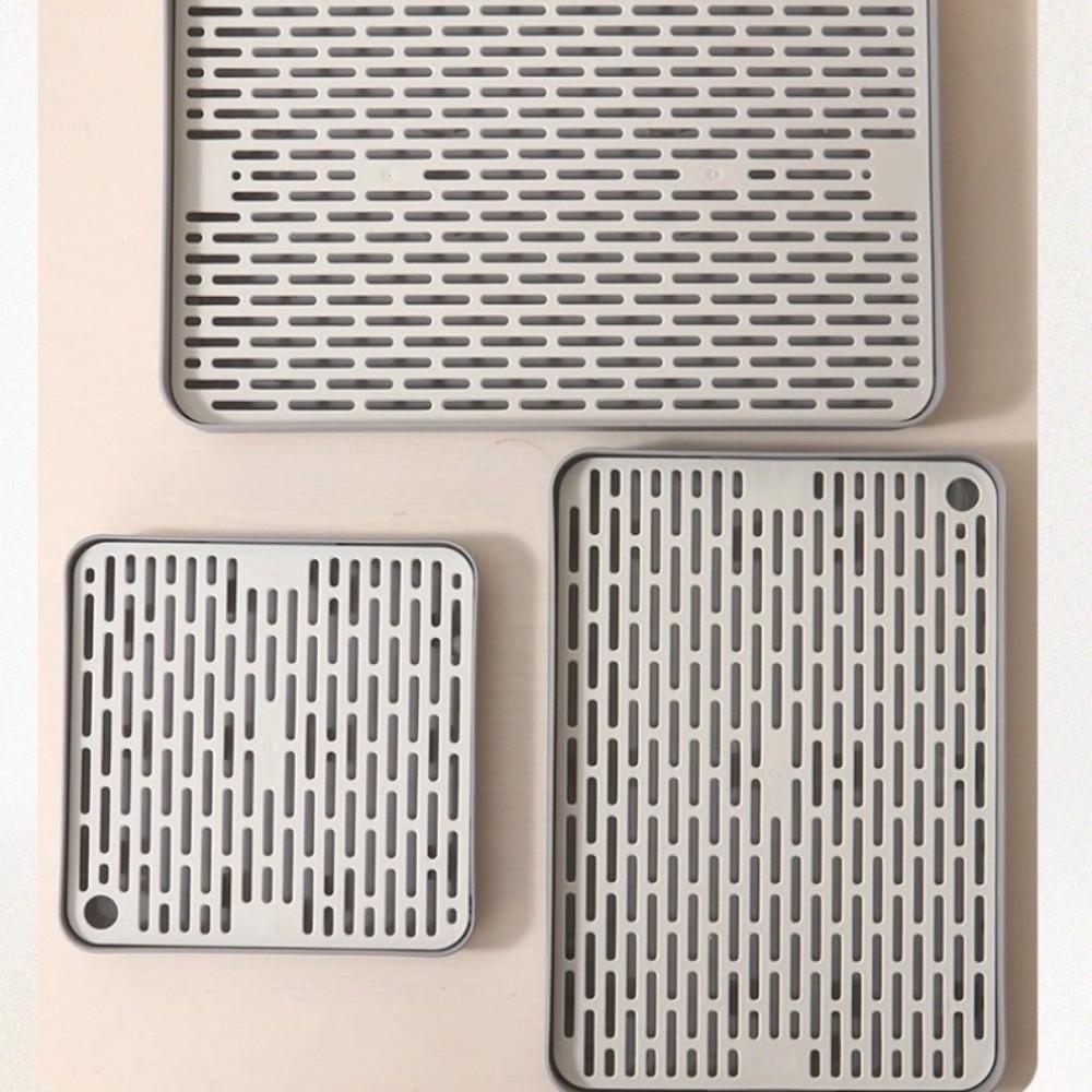 New Small Rabbit Litter Box Plastic Double-layer Pet Toilet Tray Rectangular Bunnie Corner Toilet Box For Ferret Hamster