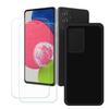 Case - FZ - Samsung Galaxy A52S - Black - Flexible - Includes 2 Tempered Glasses