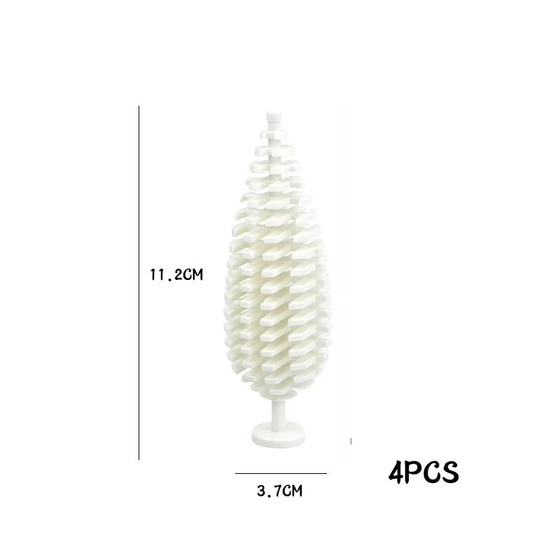 НОВЫЕ Растения Сосна Ель Альпинарий Строительные Блоки Городской Уличный Пейзаж Садовый Ландшафт Кирпич Совместимый 3778 32607 2435 6064 2417